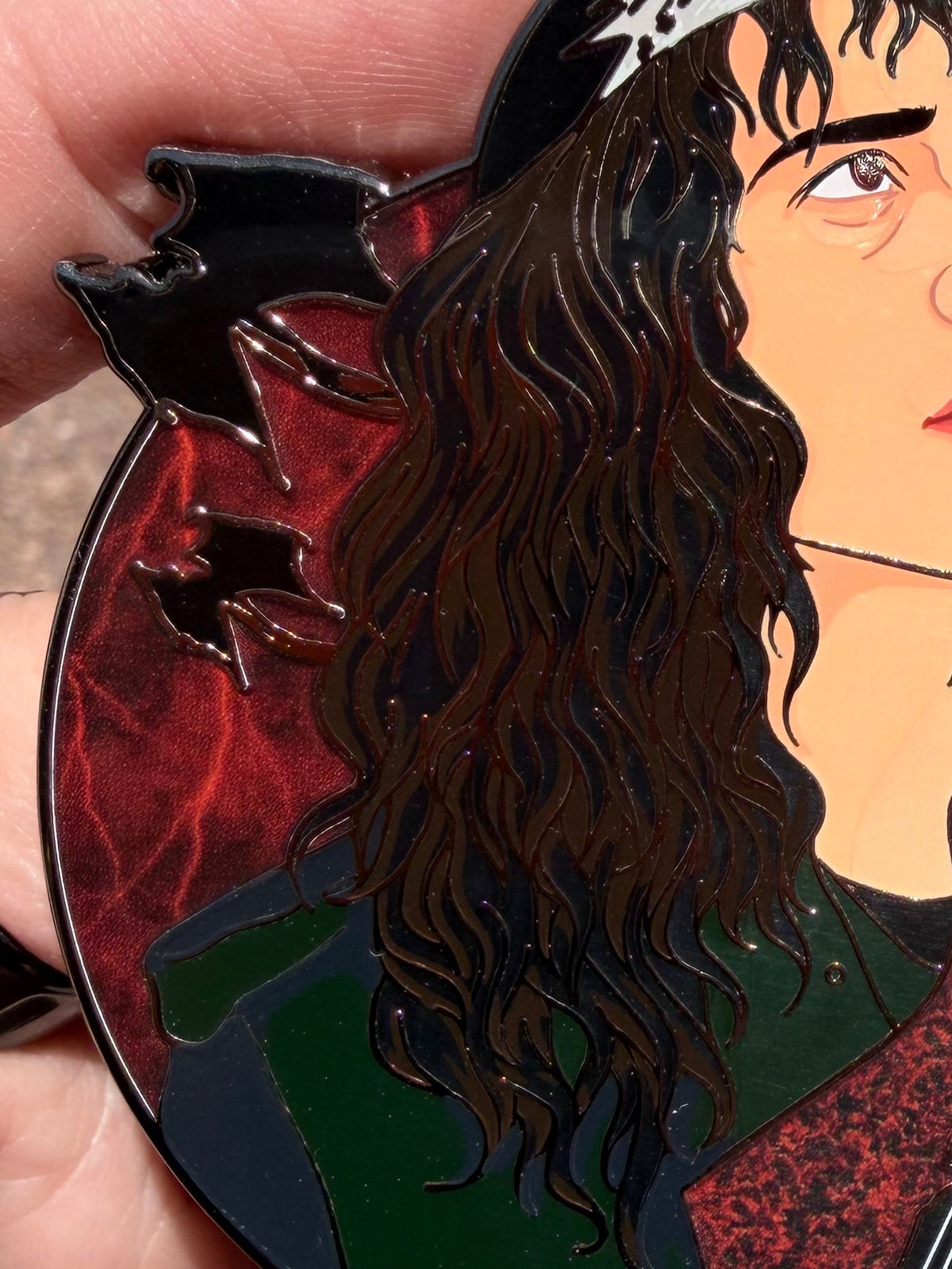 EDDIE THE BANISHED ENAMEL PIN