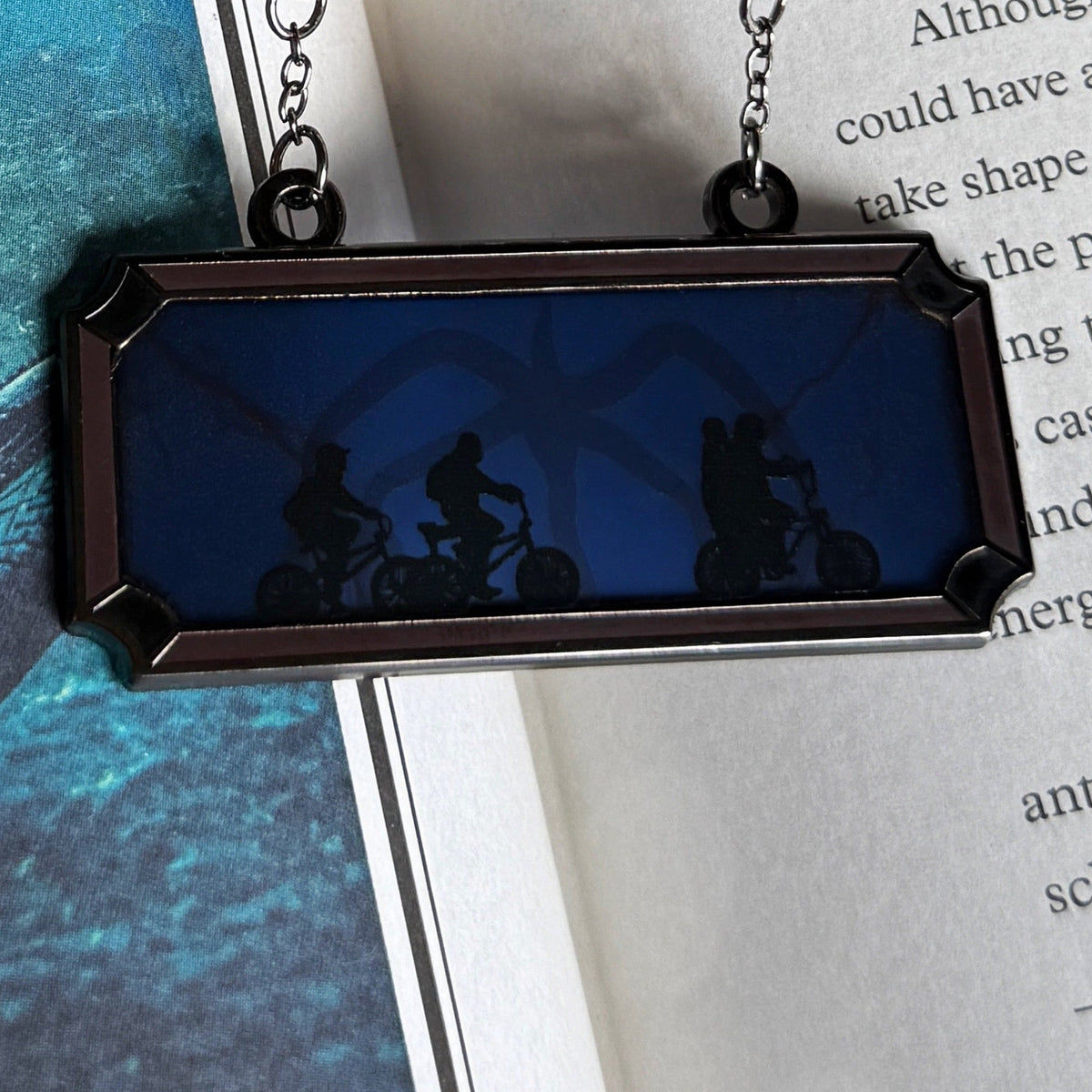 STRANGE SHOP SIGN ENAMEL PIN
