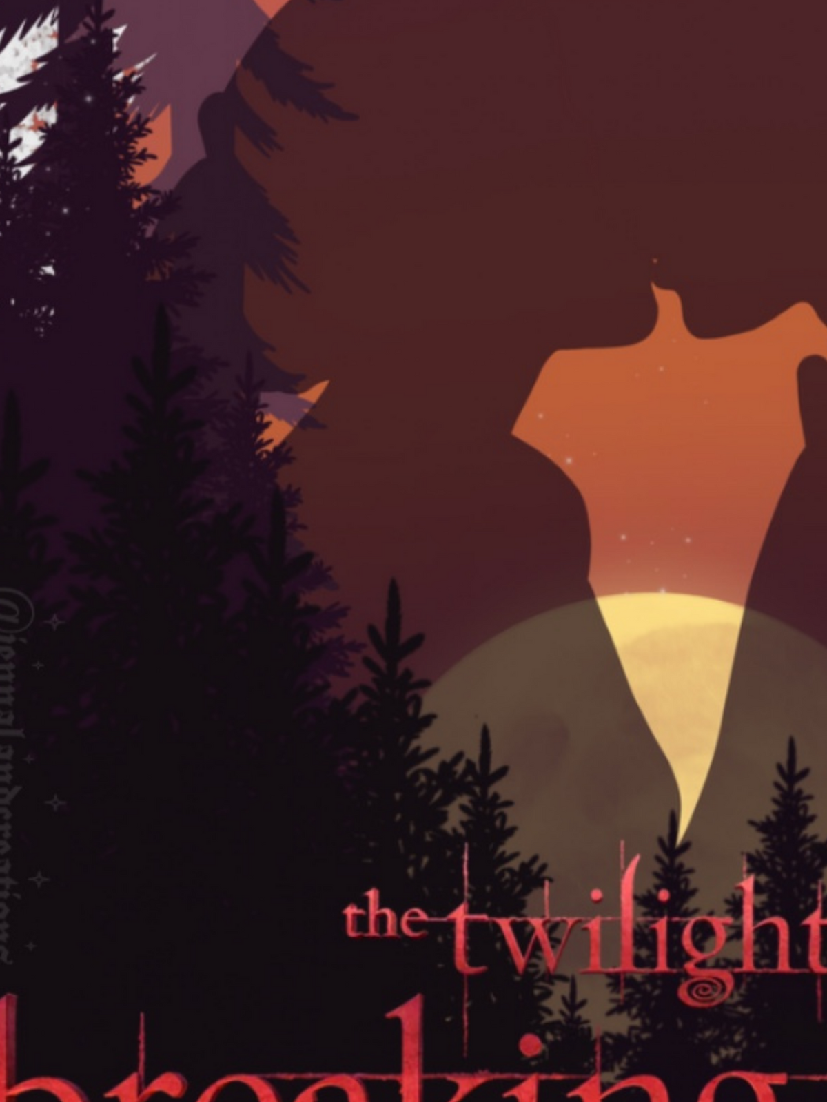 Twilight Silhouette Series Breaking Dawn