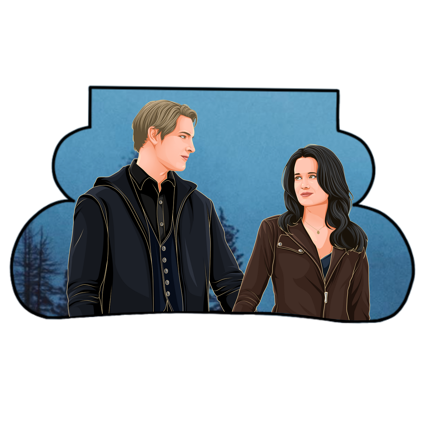 Carlisle and Esme Chess Piece