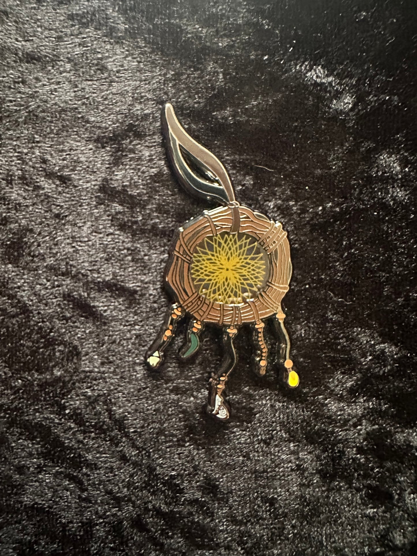 Jacob's Dream Catcher Enamel Pin