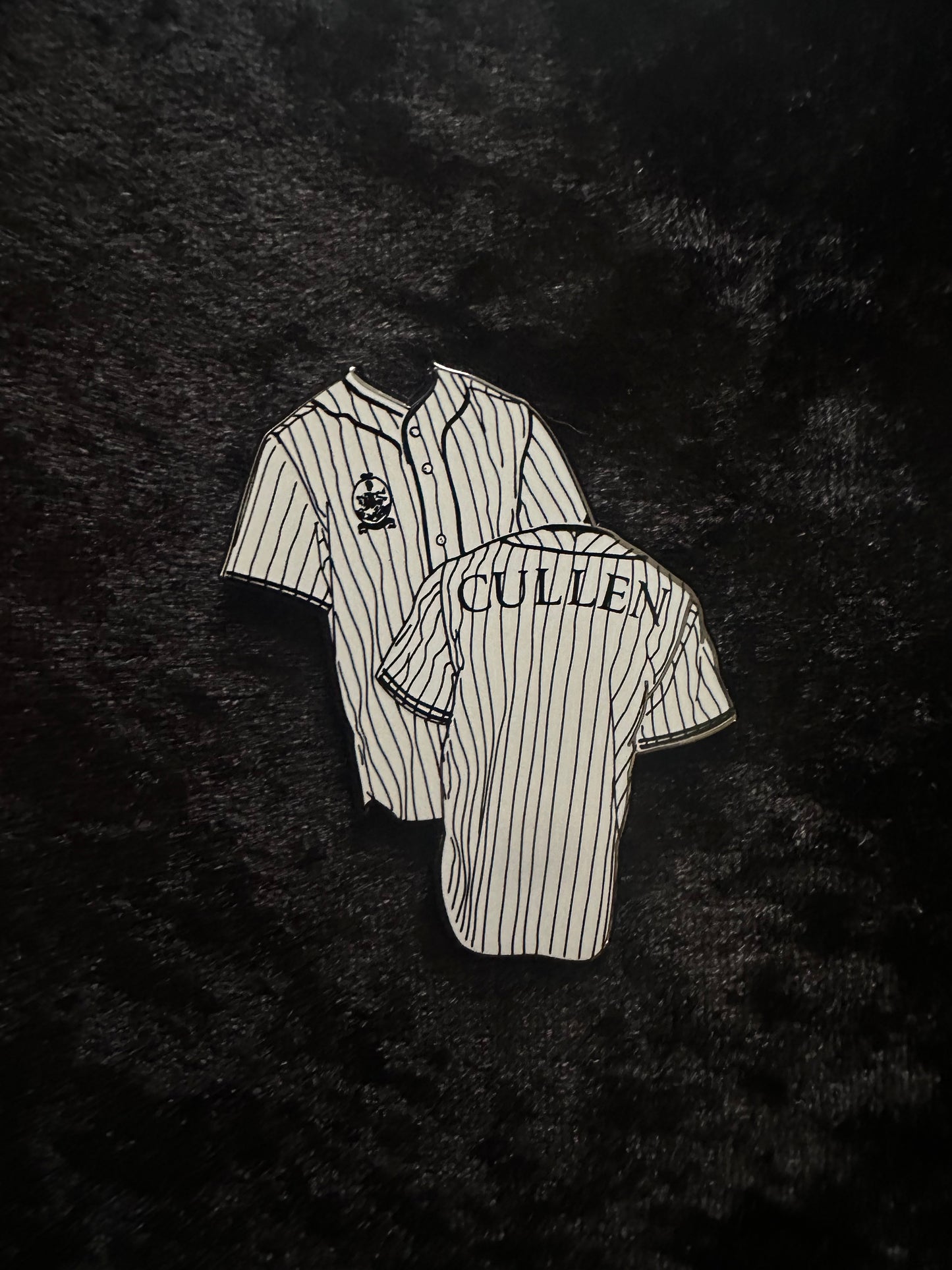 Baseball Jersey Enamel Pin