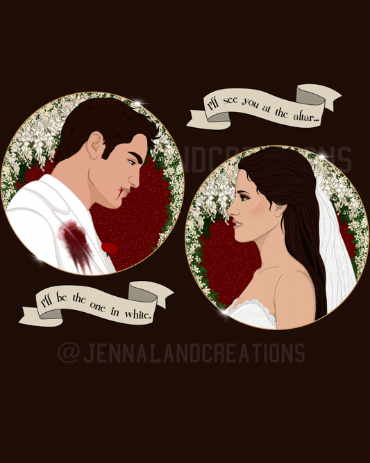 Nightmare Bloody Wedding Set