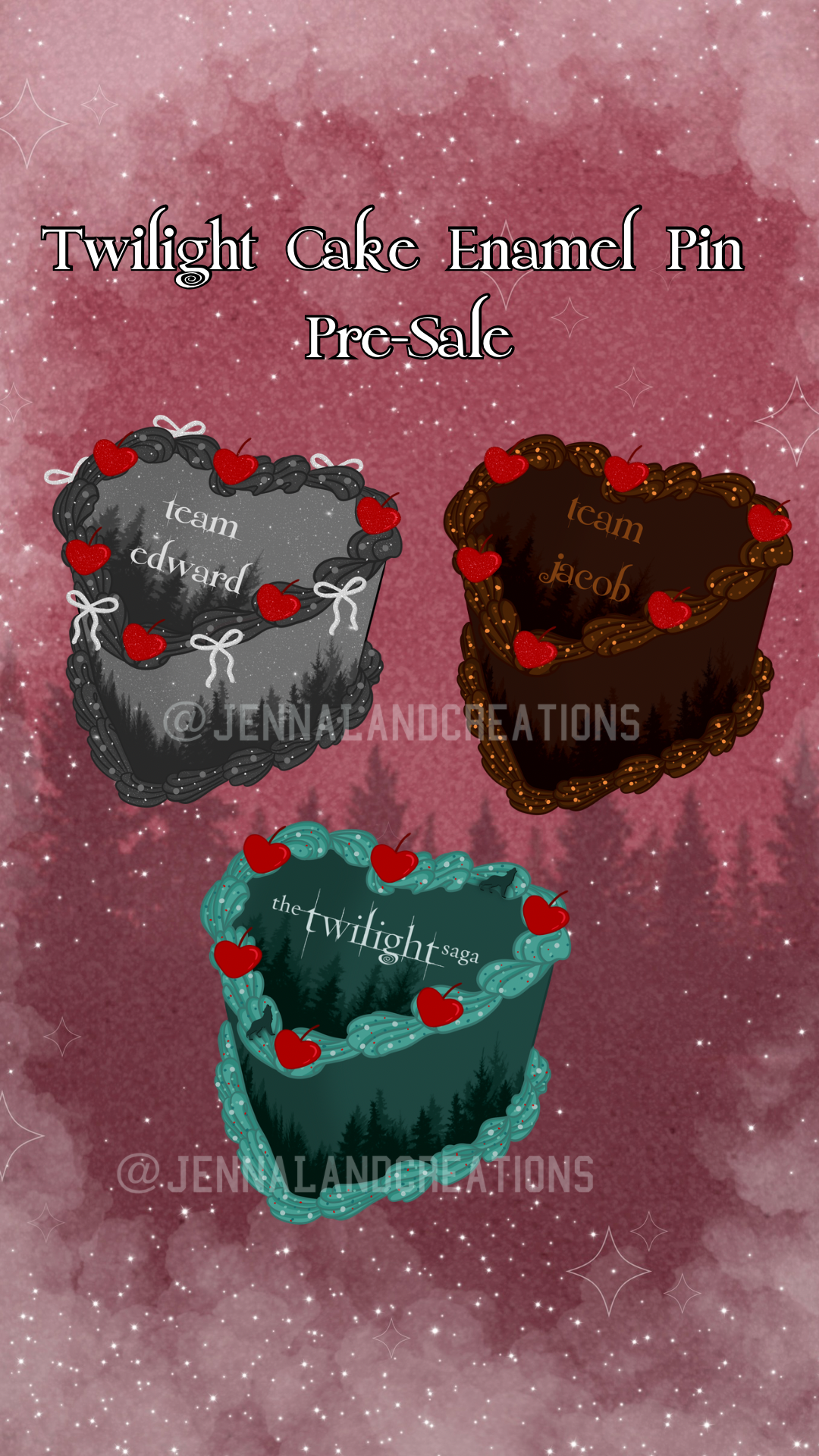 Twilight Cake Set