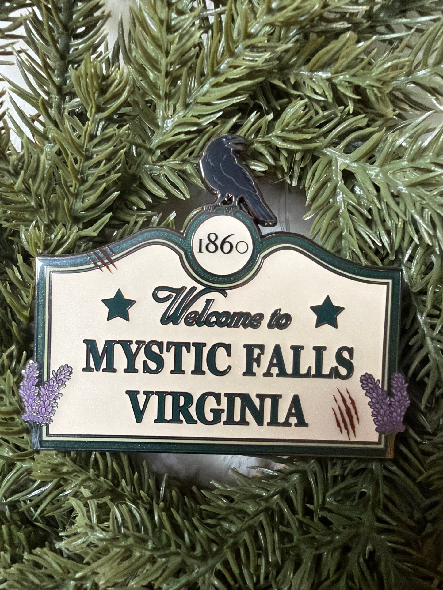 Mystic Falls Sign