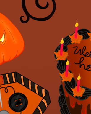 Other World Halloween Pin Set
