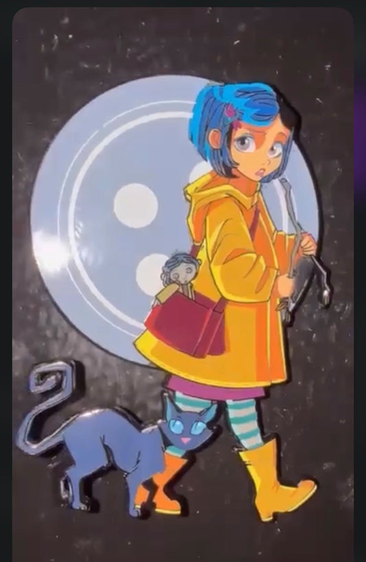 Coraline Rescue Pin