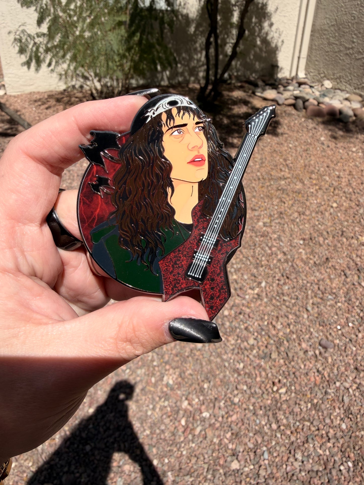 EDDIE THE BANISHED ENAMEL PIN