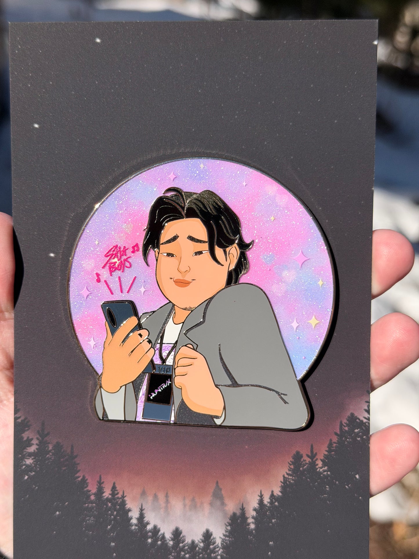 Hi, Bobby! Enamel Pin