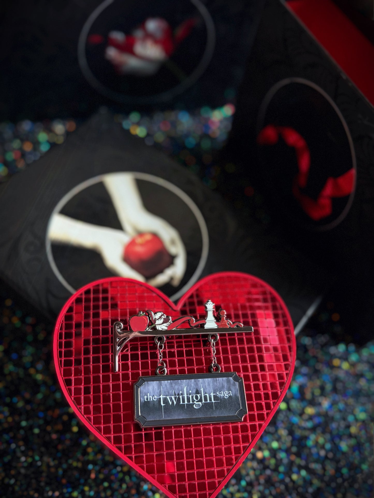 TWILIGHT SHOP SIGN ENAMEL PIN