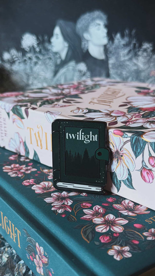 Patreon Twilight Book Enamel Pin