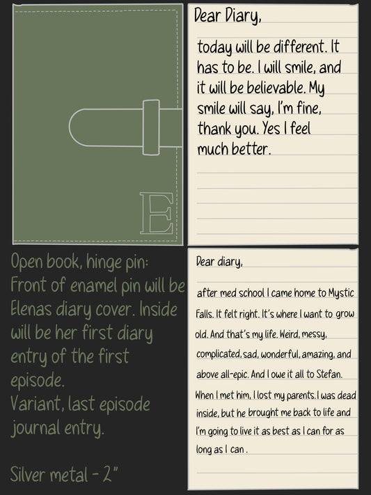 Elena’s Journal Hinge Pin Set