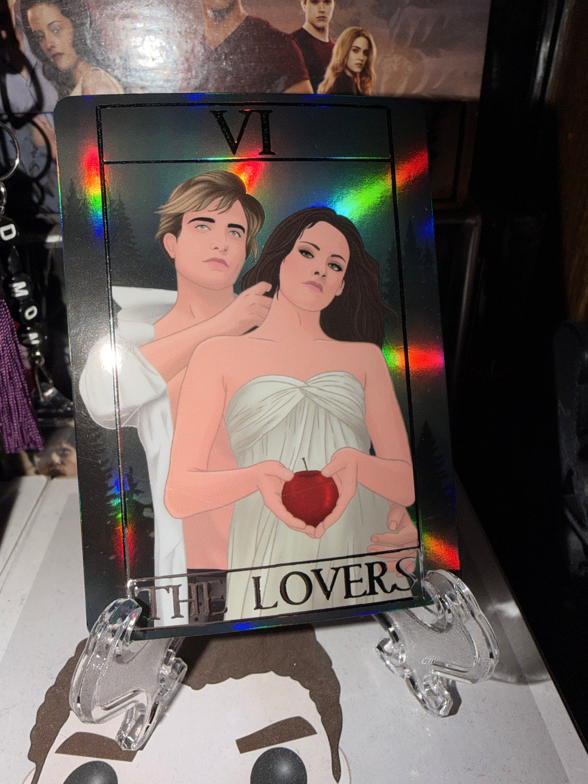 Collectible The Lovers Tarot Card