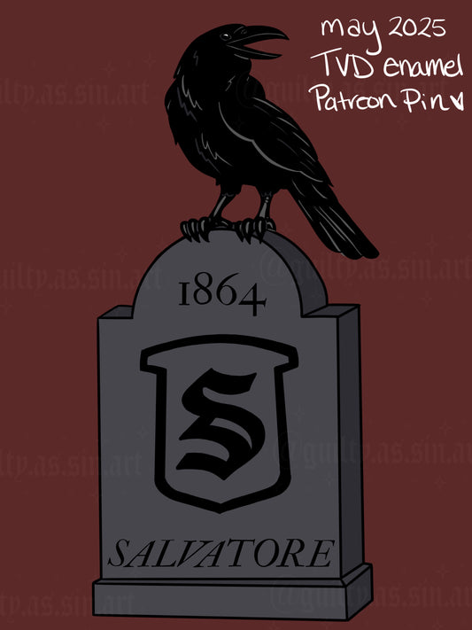 May TVD enamel pin