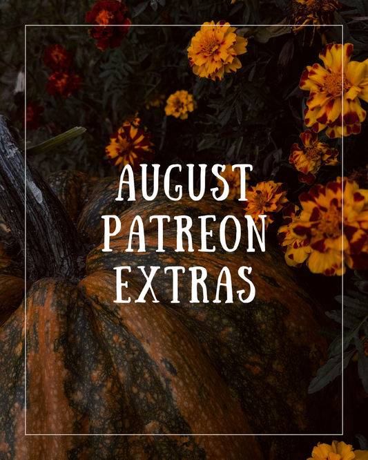 August Patreon Extras ALaCarte