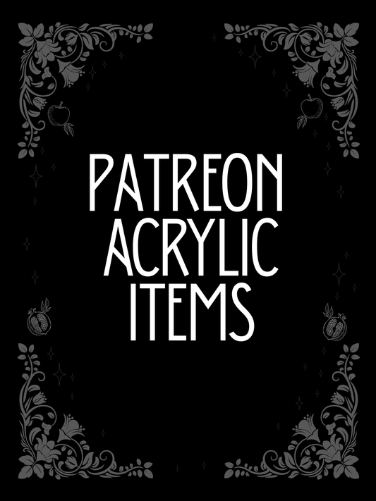 Patreon Acrylic Items