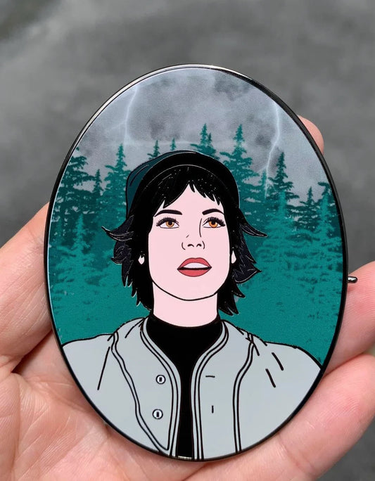 Alice Cullen Baseball Pin (In Hand)